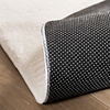 Zacht laagpolig vloerkleed - Cozy Ripple Wit - thumbnail 6