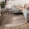 Zacht laagpolig vloerkleed - Cozy Pebble Taupe - thumbnail