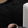 Zacht laagpolig vloerkleed - Cozy Pebble Zwart - thumbnail 1