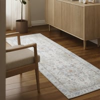 Wasbare loper - Domingo Mandala Wit