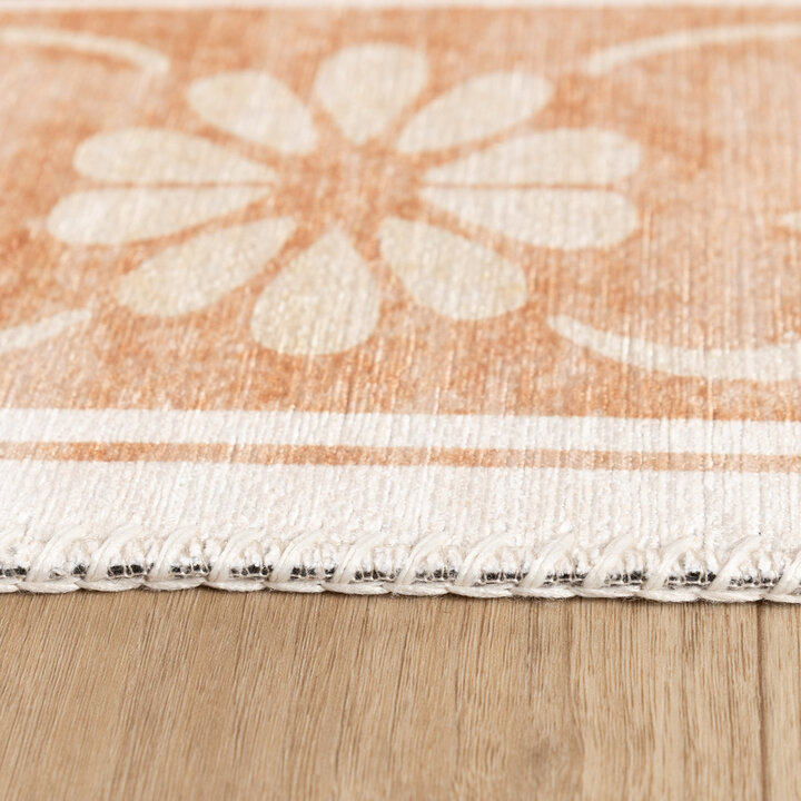 Vloerkleden Bloemen - Celine Terracotta - 4