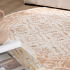 Rond Vloerkleed Bloemen - Celine Terracotta - thumbnail 1