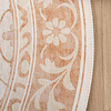 Rond Vloerkleed Bloemen - Celine Terracotta - thumbnail 3