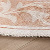 Rond Vloerkleed Bloemen - Celine Terracotta - thumbnail 4