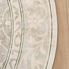 Rond Vloerkleed Bloemen - Celine Groen - thumbnail 3
