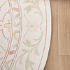 Rond Vloerkleed Bloemen - Celine Roze - thumbnail 3