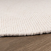Rond wollen vloerkleed - Reno Creme - thumbnail 5