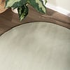 Rond wollen vloerkleed - Reno Groen - thumbnail 2