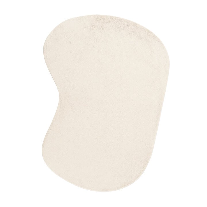 Zacht laagpolig vloerkleed - Cozy Ripple Creme - 1