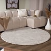 Rond Berber vloerkleed - Aicha Grijs - thumbnail