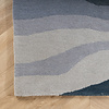 Wollen vloerkleed - Liora Blauw - thumbnail 4
