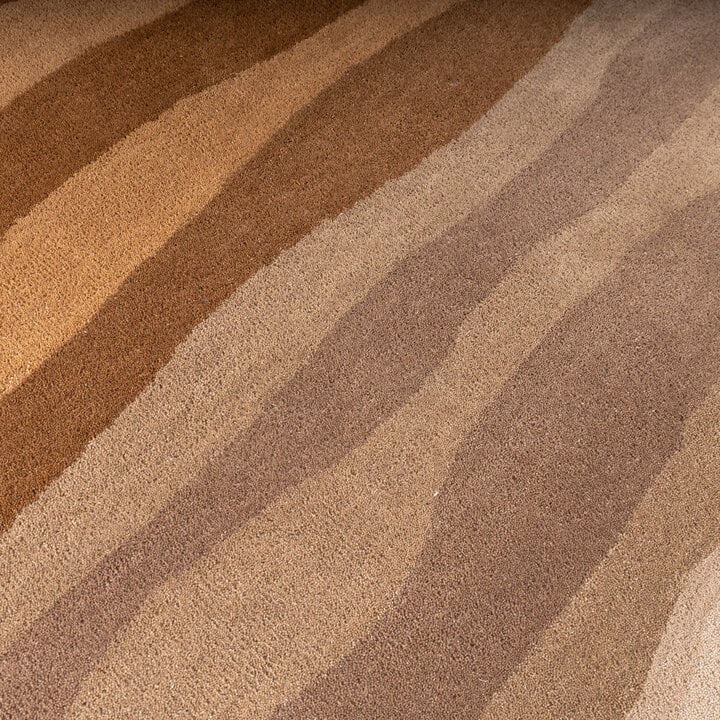 Rond wollen vloerkleed - Liora Bruin - 3