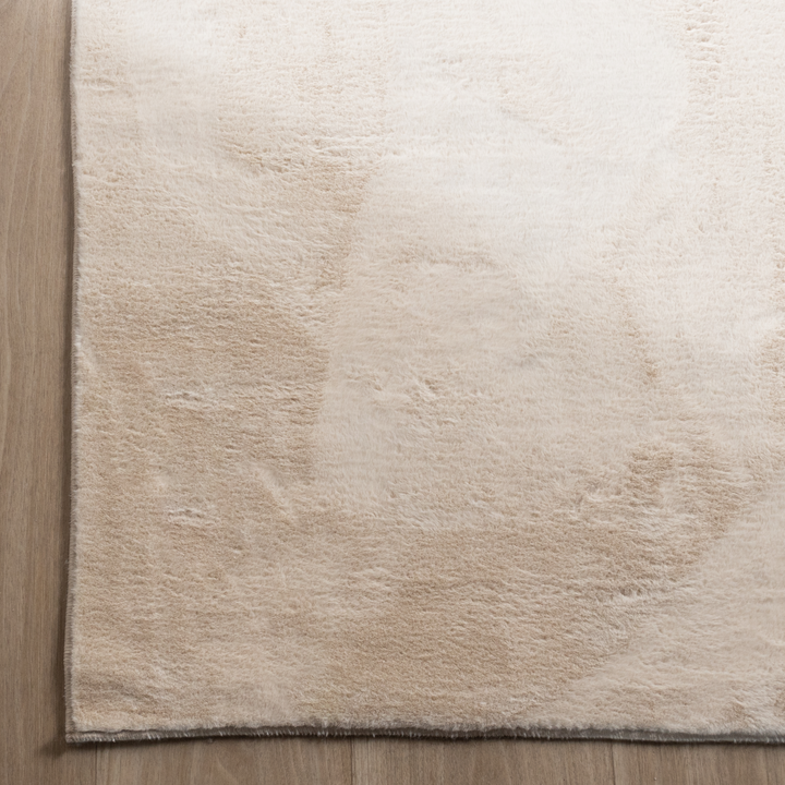 Zacht laagpolig vloerkleed - Cozy Creme - 4