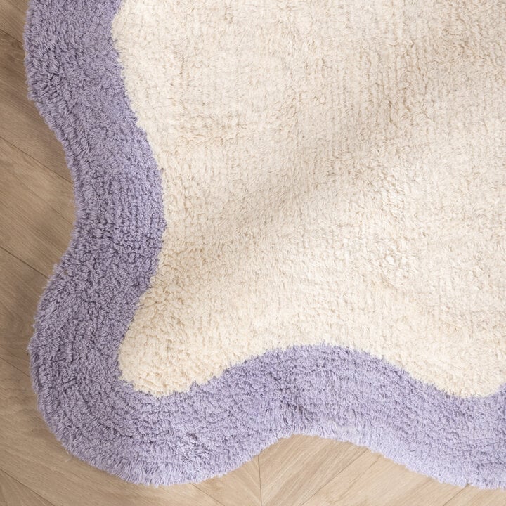 Wasbare loper - Hazy Lila/Creme - 4