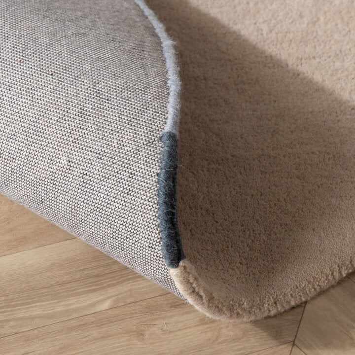 Rond wollen vloerkleed - Vienna Blauw - 6