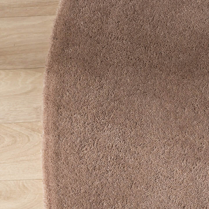 Rond wollen vloerkleed - Vienna Beige - 4