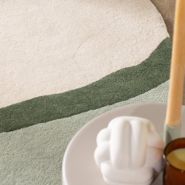 Wollen vloerkleed - Vienna Groen - 2