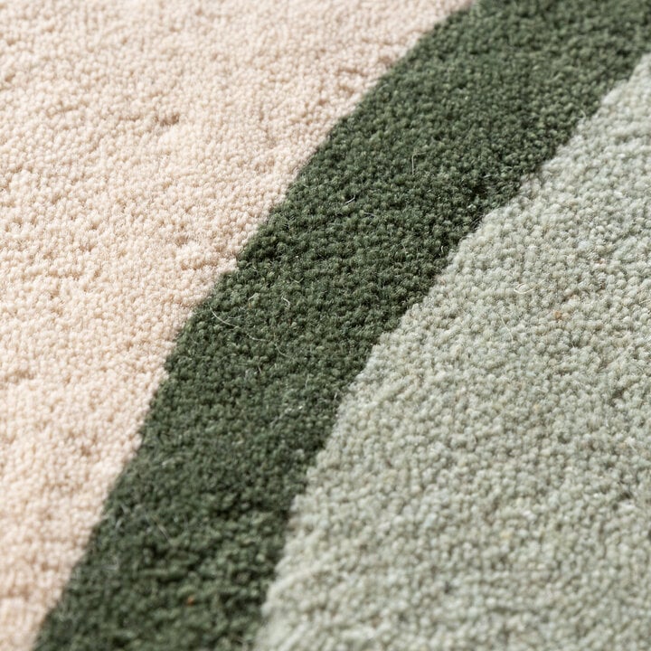 Wollen vloerkleed - Vienna Groen - 3