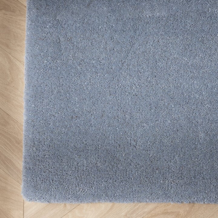 Wollen vloerkleed - Vienna Blauw - 4