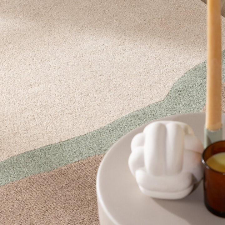 Wollen vloerkleed - Vienna Mintgroen - 2