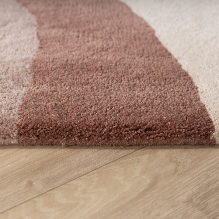 Wollen vloerkleed - Vienna Roze - 5