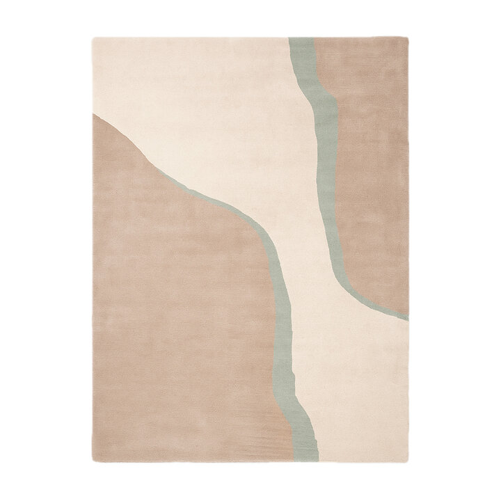 Wollen vloerkleed - Vienna Mintgroen - 1