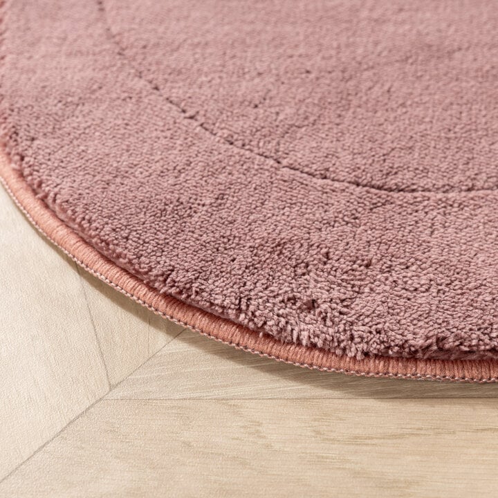 Wasbaar kindervloerkleed - Coco Vlinder Donkerroze - 4