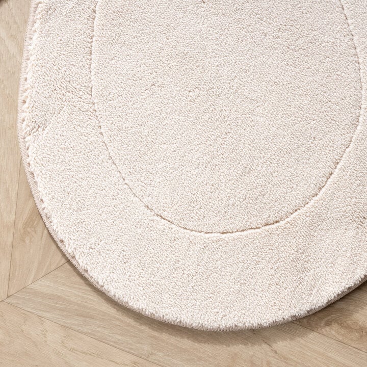 Wasbaar kindervloerkleed - Coco Vlinder Beige - 3