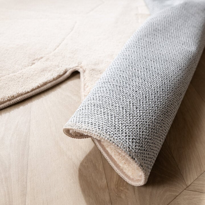 Wasbaar kindervloerkleed - Coco Vlinder Beige - 5