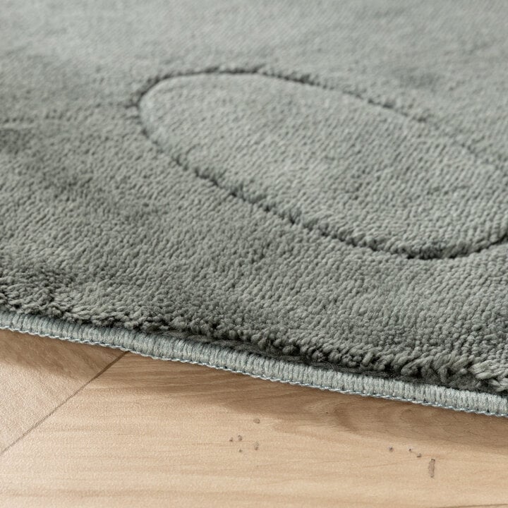 Wasbaar kindervloerkleed - Coco Aardbei Donkergroen - 4