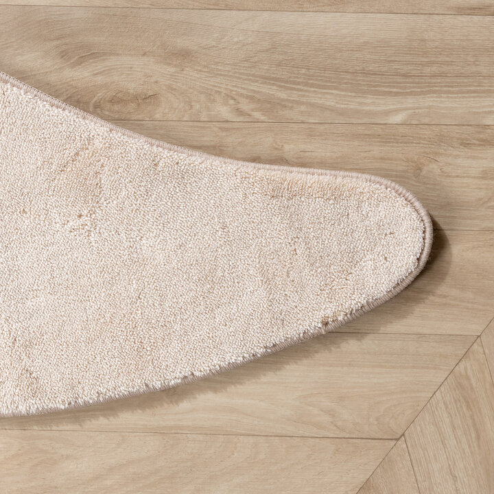 Wasbaar kindervloerkleed - Coco Maan Beige - 3