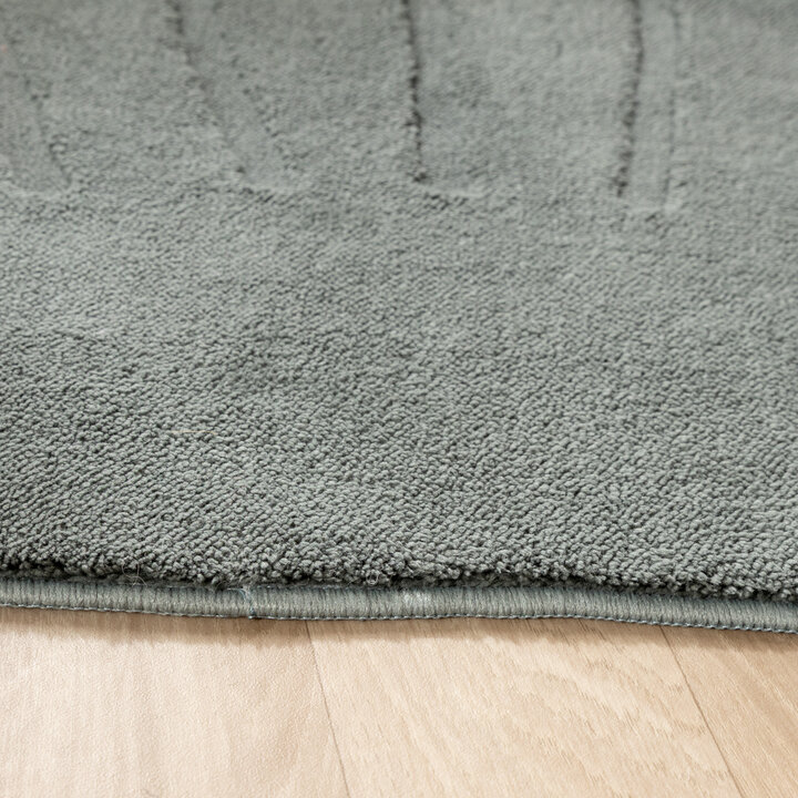 Wasbaar kindervloerkleed - Coco Schelp Donkergroen - 4