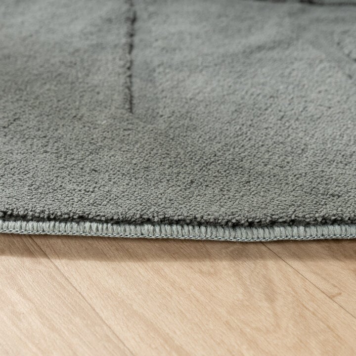 Wasbaar kindervloerkleed - Coco Blad Donkergroen - 4