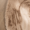 Rond Hoogpolig vloerkleed - Comfy Supreme Beige - thumbnail 3