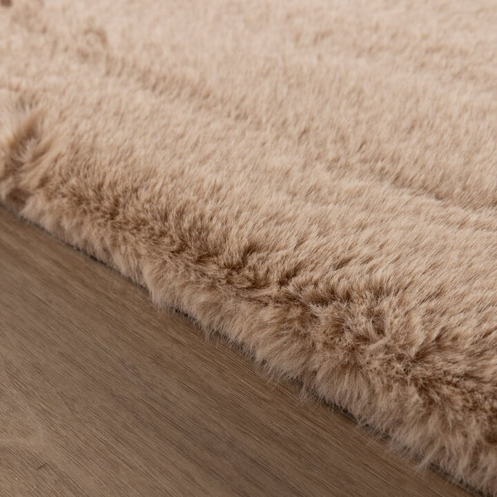 Zacht Hoogpolig vloerkleed - Comfy Supreme Beige - 4