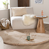 Rond Hoogpolig vloerkleed - Comfy Supreme Beige - thumbnail