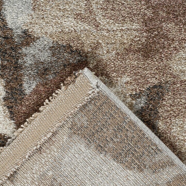 Abstract vloerkleed - Marple Bruin 6362 - 1