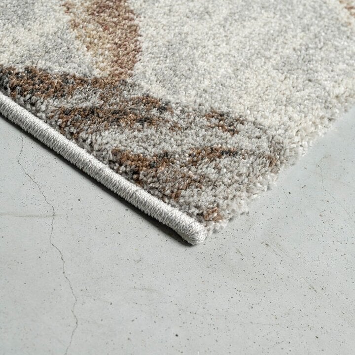 Abstract vloerkleed - Marple Bruin 6362 - 2