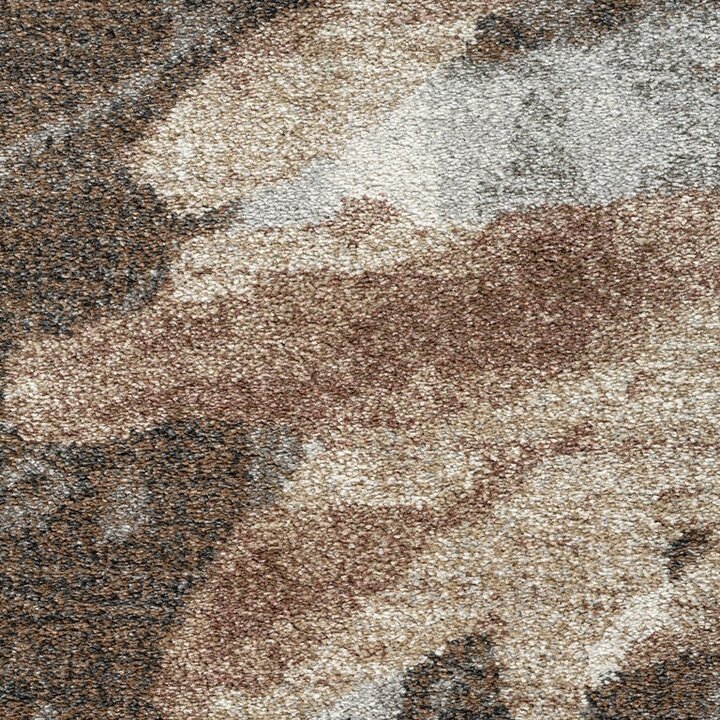 Abstract vloerkleed - Marple Bruin 6362 - 4