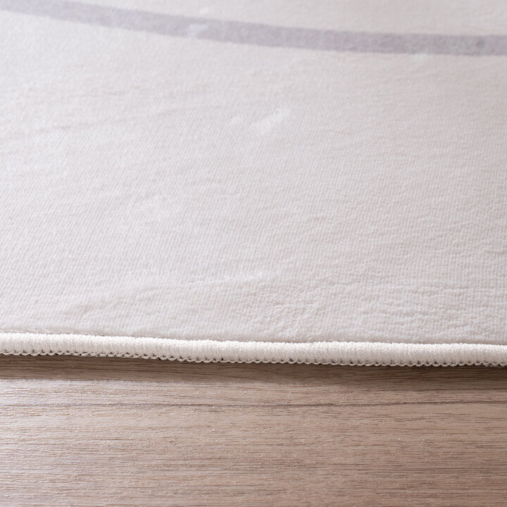 Organisch vloerkleed - Elyra Beige/Grijs - 5