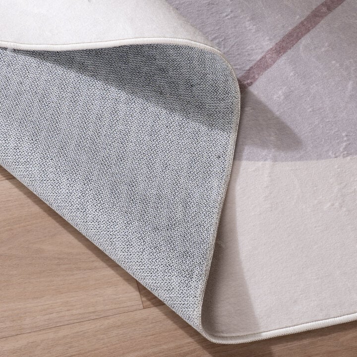 Organisch vloerkleed - Elyra Grijs/Beige - 6