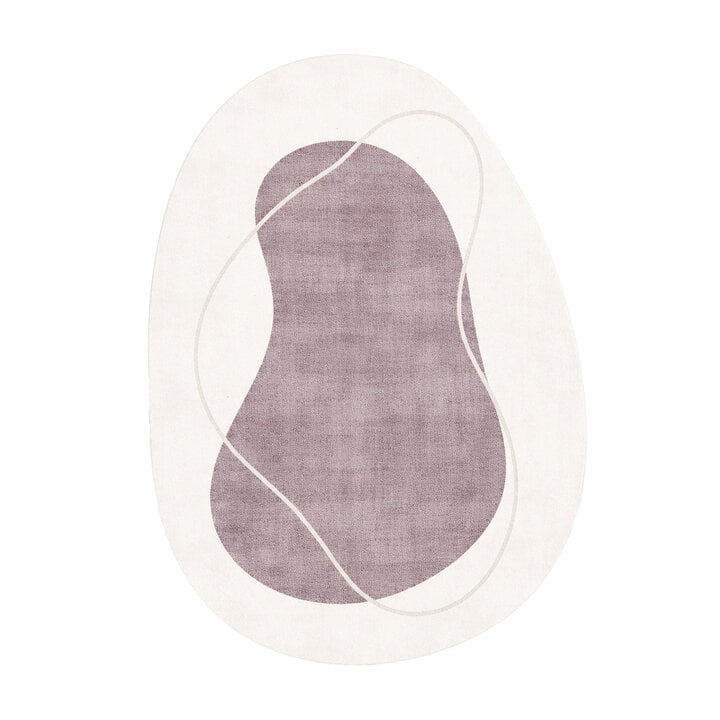 Organisch vloerkleed - Elyra Beige/Grijs - 1