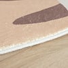 Rond wasbaar kindervloerkleed - Sammy Tiger Beige - thumbnail 5