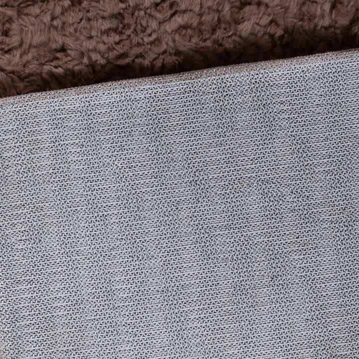 Rond fluffy vloerkleed - Bobby Bruin - 6