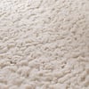 Rond fluffy vloerkleed - Bobby Wit - thumbnail 3