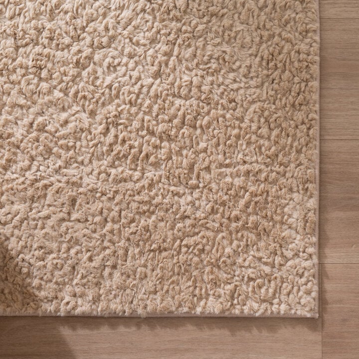 Fluffy vloerkleed - Bobby Beige - 4