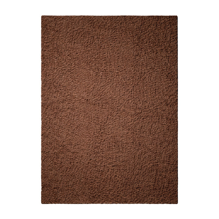 Fluffy vloerkleed - Bobby Donkerbruin - 1