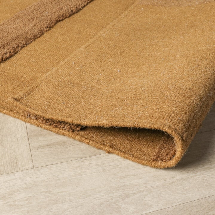 Wollen vloerkleed - Judith Lines Bruin - 6