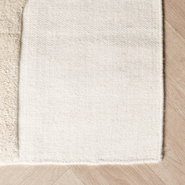 Wollen vloerkleed - Judith Lines Creme - 4