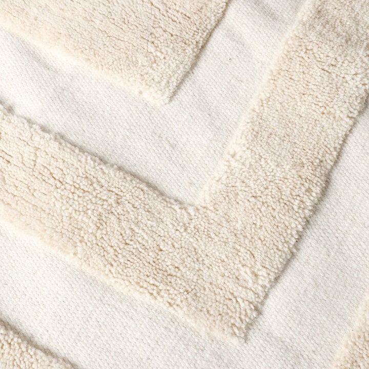 Wollen vloerkleed - Judith Border Creme - 3